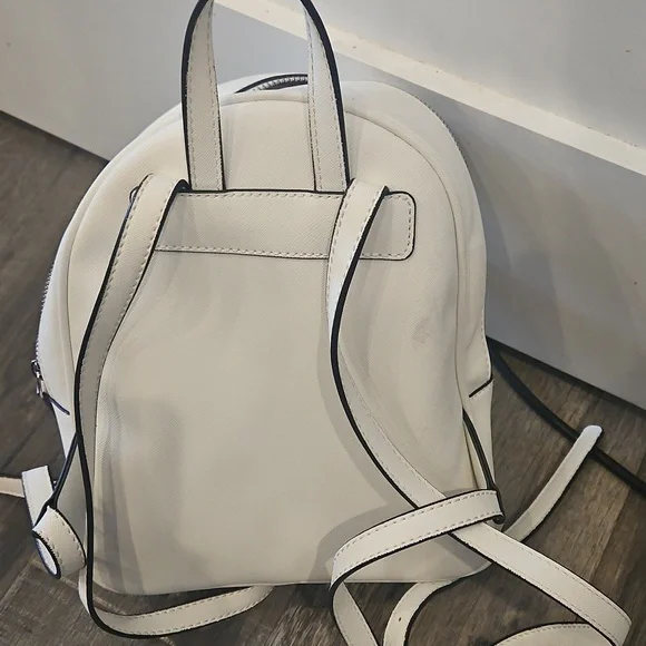 GUESS White Backpack Purse - Picture 4 of 6